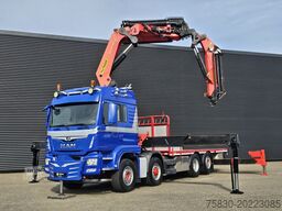 MAN TGS 35.500 8x4-6 / PALFINGER 92 t/m CRANE +JIB