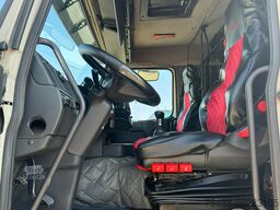Volvo FH 12- 420 CASSONE+GRU PM 37 BIANCO 6X2