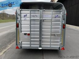 Ifor Williams Viehanhänger TA510G 12x6 372x178cm Höhe: 182cm 3,5t.