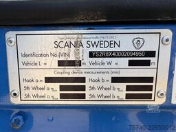 Scania R 490 + HMF 5020 - 6X EXT. + JIB 5X EXT. + EURO...