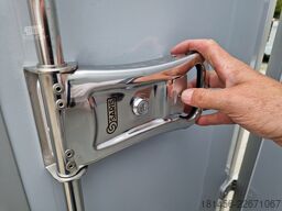 Saris GFK Koffer grau glatte Wände GO 306 154 180 2000 2 Zurrsystem verfügbar