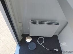 trailershop Büro Mobil mit Toilette Bauwagen Pausenraum Iso