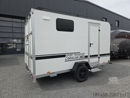 trailershop TFS 360 Motorrad Reise Sport Camper Bett