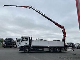 MAN TGS 26.520 6x2-4 Pritsche Fassi F255RA2.24 + JIB