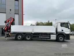 MAN TGS 26.520 6x2-4 Pritsche Fassi F255RA2.24 + JIB
