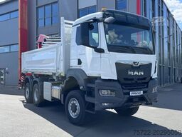 MAN TGS 28.440 6x4-4 2-Seitenkipper mit Fassi F235