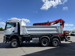 MAN TGS 28.440 6x4-4 2-Seitenkipper mit Fassi F235