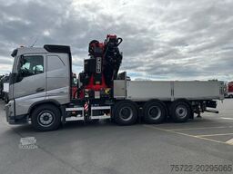 VOLVO FH 500 8x4 Pritsche mit Fassi F905R.2.7 + JIB
