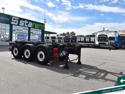 SCHWARZMÜLLER Tank - Containerchassis ADR ALU Liftachse SAF