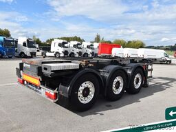 SCHWARZMÜLLER Tank - Containerchassis ADR ALU Liftachse SAF