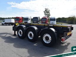 SCHWARZMÜLLER Tank - Containerchassis ADR ALU Liftachse SAF