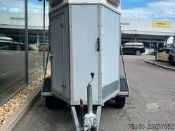 HUMBAUR Single 1,5er Pferdeanhänger Holz/Poly 1,6t