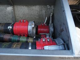 Ligthart 3 axle high pressure and suck 27 m3 tipper tank...