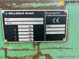 Willibald MZA 3500/Schredder/Häcksler/Zerkleiner