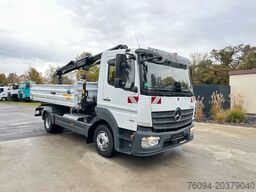 MERCEDES-BENZ Atego 918 4x2 Kipper KRAN Greifer FUNK AHK