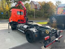 DAF LF 180 Abrollkipper SCHROTTGREIFER KRAN FUNK AHK