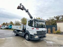 MERCEDES-BENZ Atego 918 4x2 Kipper KRAN Greifer FUNK AHK