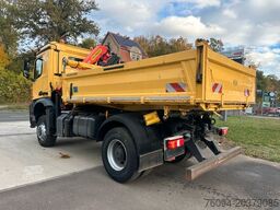 MERCEDES-BENZ Arocs 1846 4x4 Kipper Kran FUNK AHK 55to