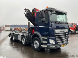 DAF FAD CF 530 8x4 Euro 6 Palfinger 33 Tonmeter laa...