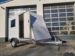 Tomplan Sport uns Transport Camping isolierter Koffer mit Heckrampe führerscheinfrei 100km/H Neu