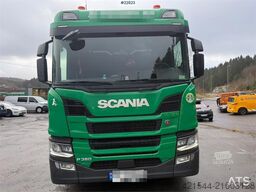 Scania P360 lift dumper with rotator and remote control