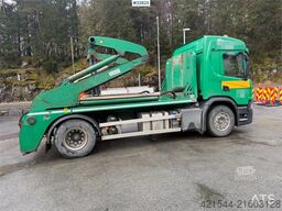 Scania P360 lift dumper with rotator and remote control