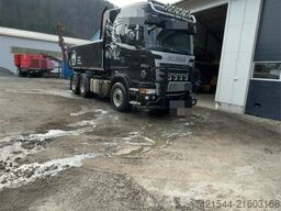 Scania R730 6x4 combo truck with tipping hydraulics