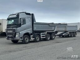 Volvo FH 540 8x4 tipper truck w/ many parts replaced. WA