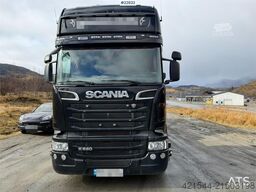 Scania R580 6x2 tractor unit with tipping hydraulics, com