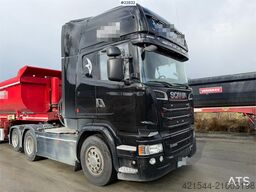 Scania R580 6x2 tractor unit with tipping hydraulics, com