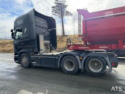 Scania R580 6x2 tractor unit with tipping hydraulics, com