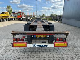 Krone 40FT HIGH CUBE/ BPW +trommelremmen / 75% banden...