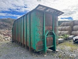  Krokkasse med HIAB 96St Tømmerkran fra 2012