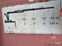  Krokkasse med HIAB 96St Tømmerkran fra 2012