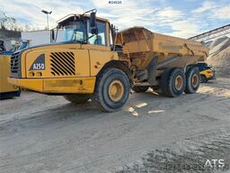 Volvo A25D 6x6 articulated hauler with white registratio