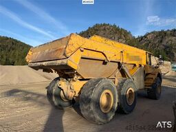 Volvo A25D 6x6 articulated hauler with white registratio