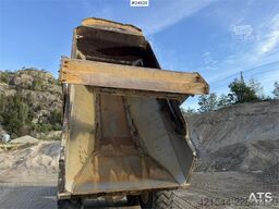 Volvo A25D 6x6 articulated hauler with white registratio