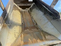 Volvo A25D 6x6 articulated hauler with white registratio