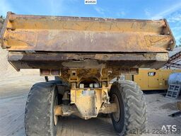 Volvo A25D 6x6 articulated hauler with white registratio