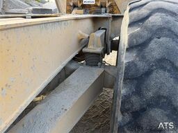 Volvo A25D 6x6 articulated hauler with white registratio