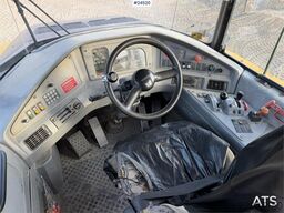 Volvo A25D 6x6 articulated hauler with white registratio