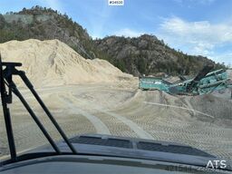 Volvo A25D 6x6 articulated hauler with white registratio