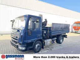 Iveco EuroCargo ML80E19 4x2 mit Kran Hiab XS055B-2