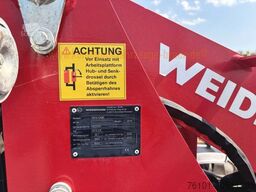 WEIDEMANN 3070 CX80*Gabel + 2x Schaufel*Arbeitskorb*AHK+Hy