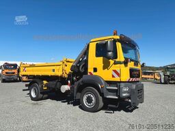 MAN 18.340 TGM 4x4 BB Hiab Funk Kran*Allrad