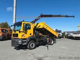 MAN 18.340 TGM 4x4 BB Hiab Funk Kran*Allrad
