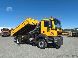 MAN 18.340 TGM 4x4 BB Hiab Funk Kran*Allrad