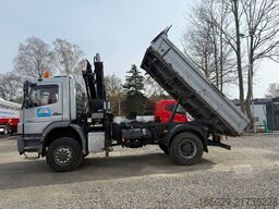 MERCEDES-BENZ Axor 1833 4x4 HAD Dreiseitenkipper mit MGK Kran