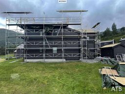  Tysse Henger and Layher stillas for 550m2