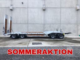 Möslein T 4 VB H1 1 neuer 4 Achs Tieflader hydraulischen Rampen